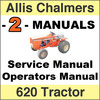 Thumbnail Allis Chalmers 620 Tractor SERVICE & OPERATORS Manual -2- MANUALS - DOWNLOAD Thumbnail Allis Chalmers 620 Tractor SERVICE & OPERATORS Manual -2- MANUALS - DOWNLOAD